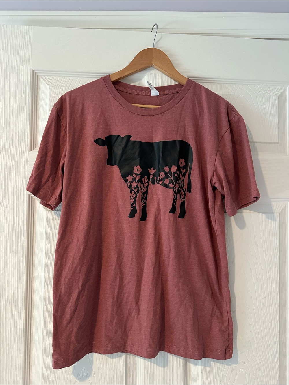 Floral Cow T-Shirt